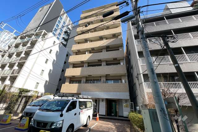 エクセシオーネ渋谷駅前の外観（南画から）