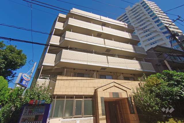 パークウェル渋谷本町の外観（北西側から）