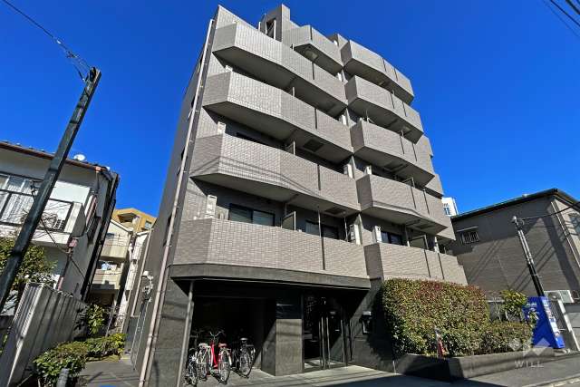 ルーブル渋谷初台弐番館の外観（南西側から）