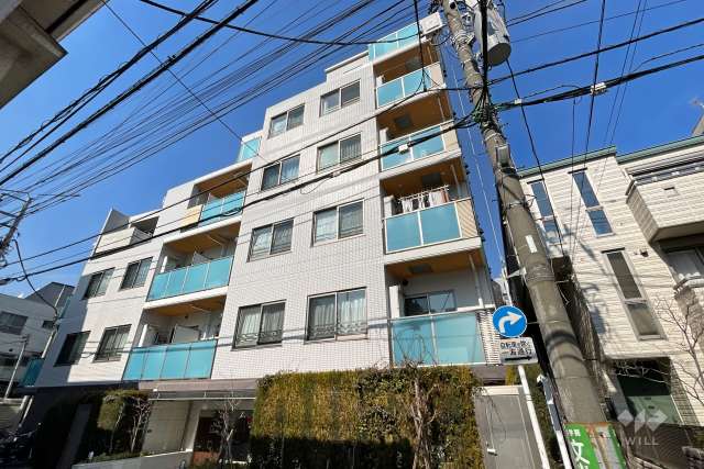 エクセレントシティ恵比寿の外観（南側から）