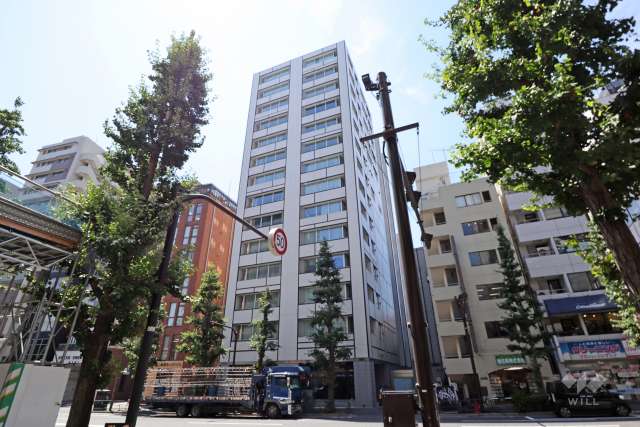 パークリュクス恵比寿の外観（北西側から）