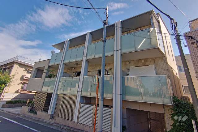 エクティ神山町の外観（南西側から）