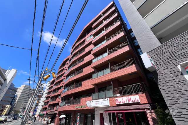 ヴェラハイツ恵比寿の外観（南東側から）