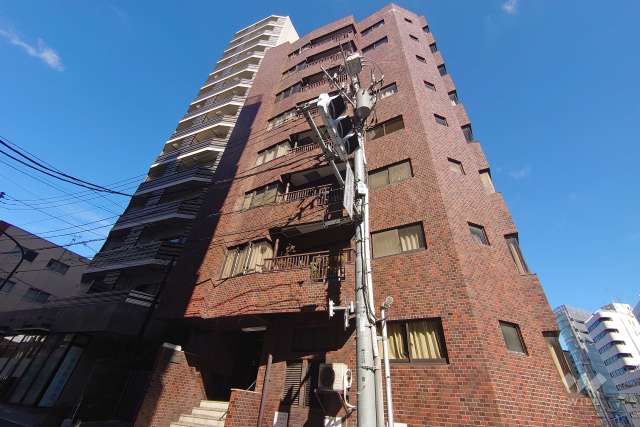 エグゼクティブ原宿の外観（南東側から）