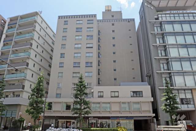 東光苑マンションの外観（北側から）