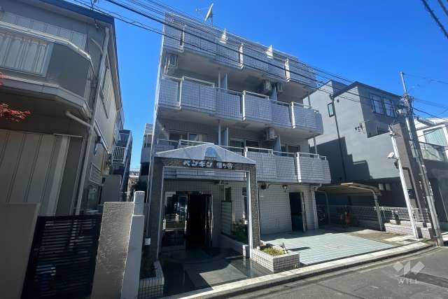 ペンギン幡ヶ谷の外観（南西側から）