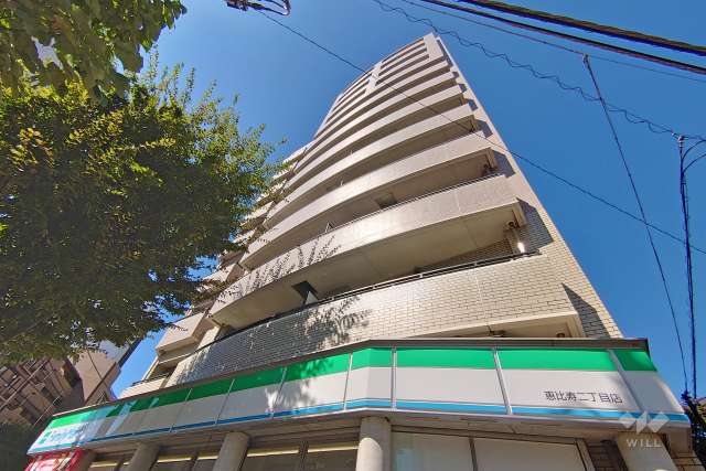 パークテラス恵比寿の外観（南東側から）