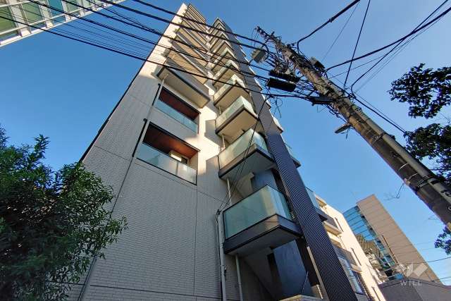 シャリエ神宮外苑の外観（北西側から）