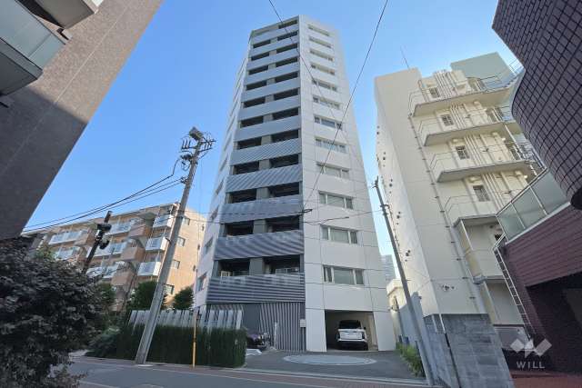 ザパークハウス代官山レジデンスの外観(南西側から）