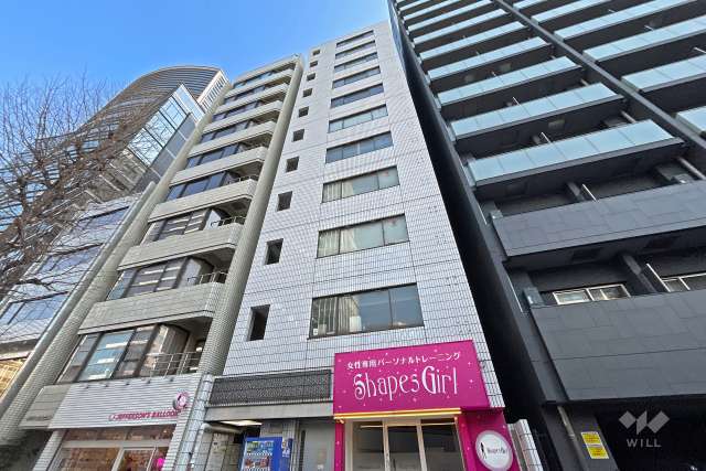 渋谷南平台久保ビルの外観（北西側から）