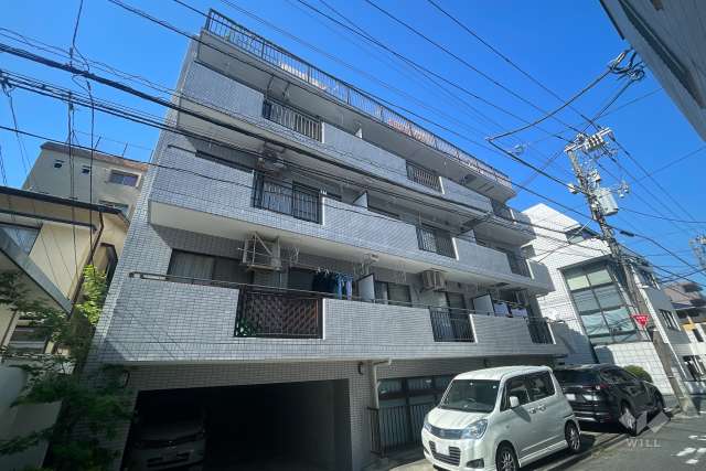 サンセピア幡ヶ谷の外観（南西側から）