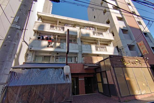 グリーンハイツ（渋谷区）の外観（南西側から）