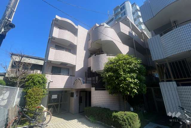 ペガサスマンション渋谷本町第２の外観（北西側から）