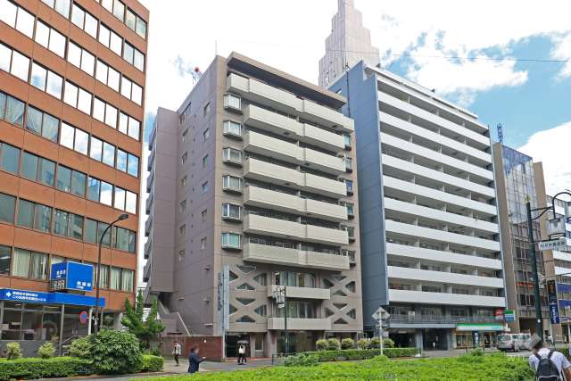 ドルミ第二代々木の外観（北西側から）