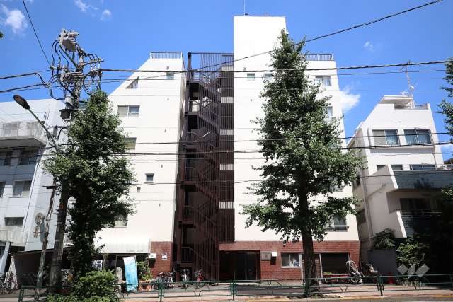 ダイアパレス高橋の外観（西側から）