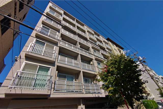 フラットＡの外観（南西側から）