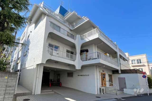 千駄ヶ谷第２スカイハイツの外観（北東側から）