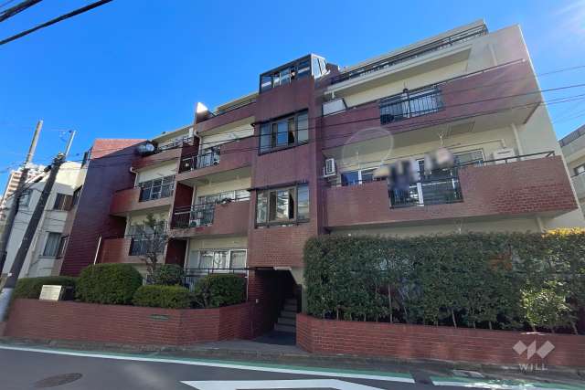 代々木プリンスマンションの外観（南西側から）