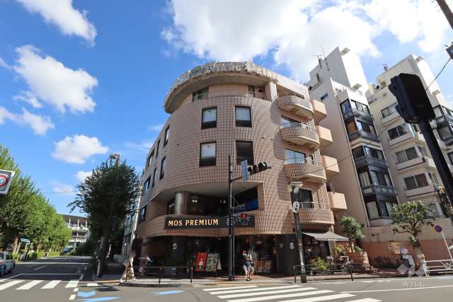 日興パレス千駄ケ谷の外観（北西側から）