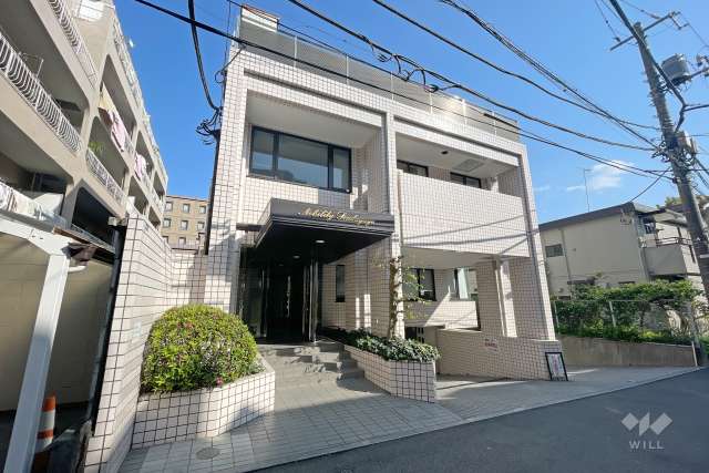 ノビリティ千駄ヶ谷の外観（北西側から）