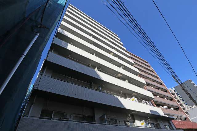 グリーンキャピタル第二笹塚の外観（南西側から）