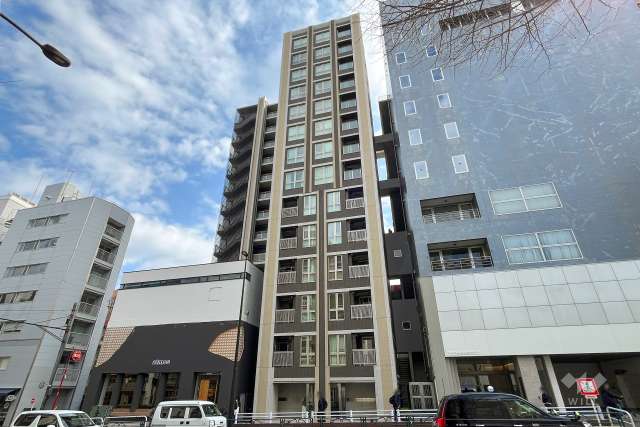 クレヴィア原宿の外観（南西側から）
