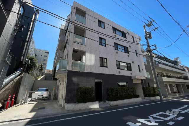 プレシス参宮橋の外観（北東側から）