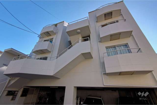 フルハウス広尾の外観（北西側から）