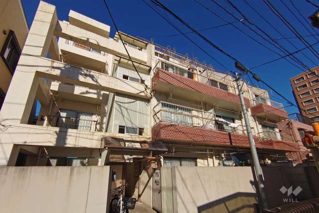 三喜マンションの外観（北西側から）