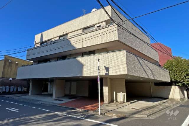 フラットグリーンの外観（東側から）