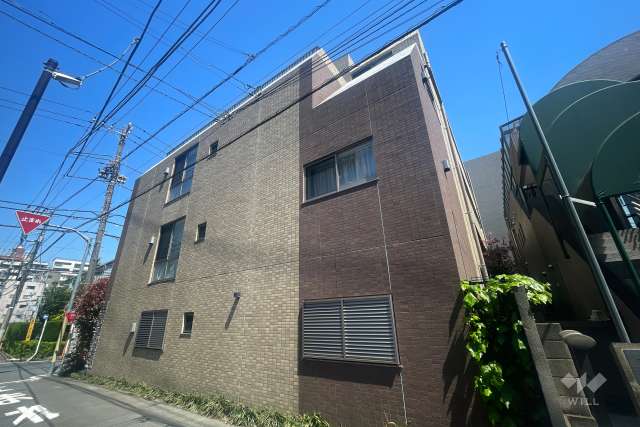 プレールドゥーク渋谷幡ヶ谷2の外観（南西側から）