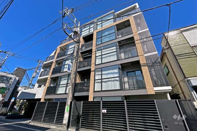 デュフレ渋谷本町の外観（南西側から）