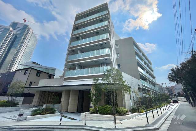 ザ・パークハウス恵比寿南の外観(北側から）