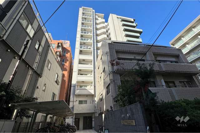 ガリシア笹塚の外観（南東側から）