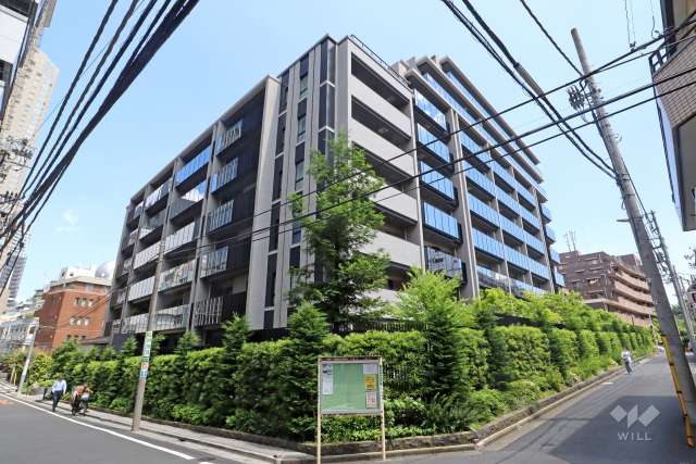 ザ・パークハウス渋谷南平台の外観(北西側から)