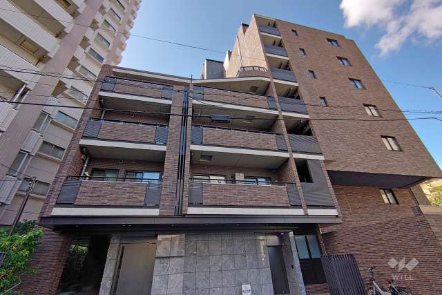 クレヴィア渋谷富ヶ谷の外観（北東側から）