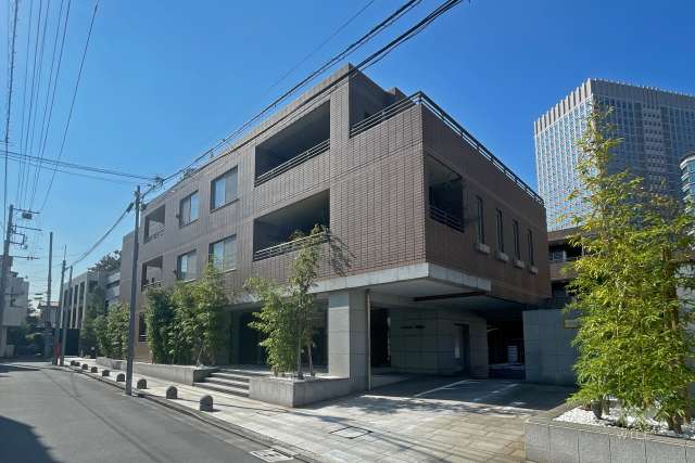 デュオヒルズ御殿山の外観（北東側から）