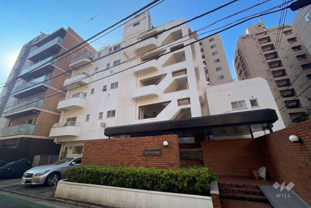サンライズ五反田の外観（北西側から）