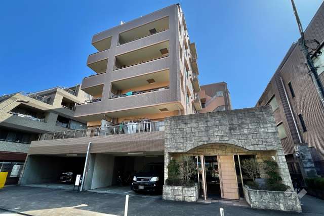 ガーデンホーム大森水神公園の外観（北西側から）