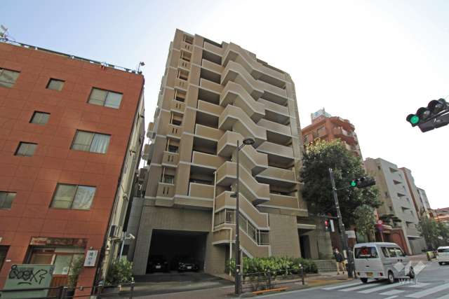 ベルザ大崎の外観（北側から）