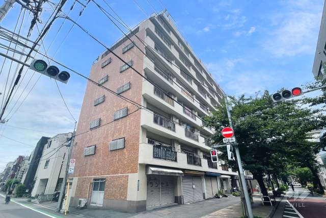 西小山サマリヤマンションの外観（北西側から）