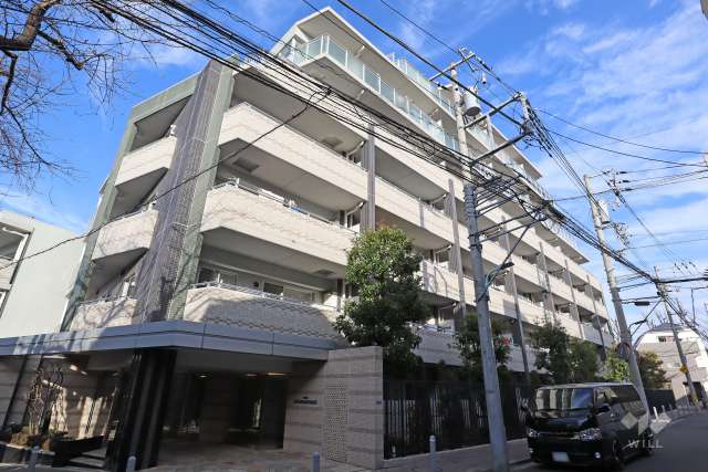 藤和学芸大学ホームズ2の外観（南西側から）