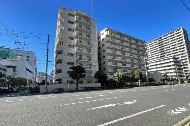 シャルマン東品川の外観（南東側から）