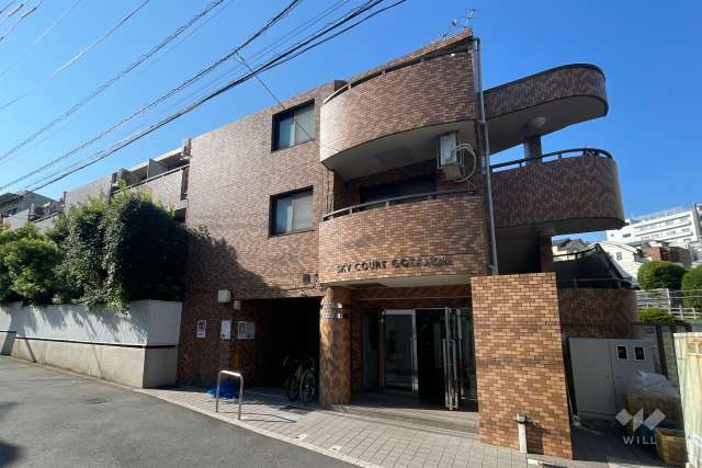 スカイコート五反田の外観（北東側から）