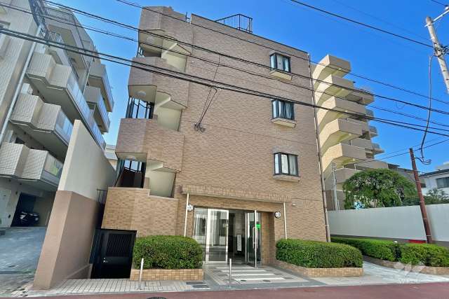 菱和パレス南品川の外観（北東側から）