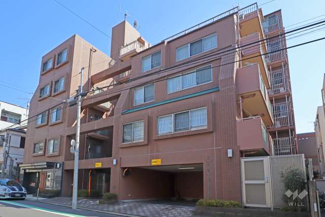 サニーコート西小山の外観写真(北西側から)