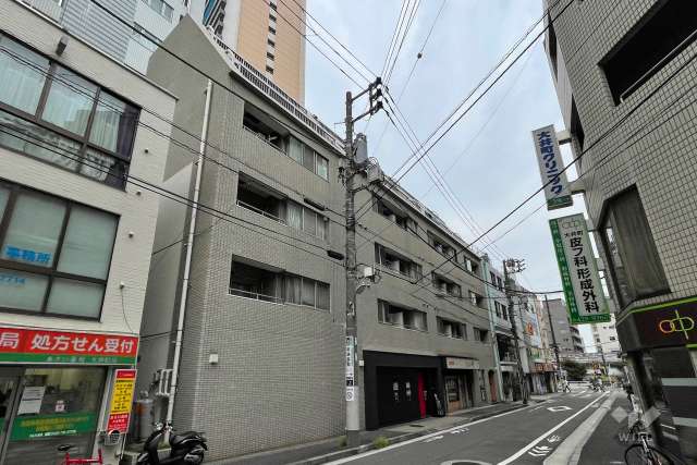 コスモ大井町の外観（南西側から）