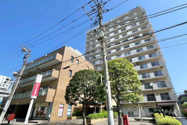 五反田南ハイツの外観（南側から）