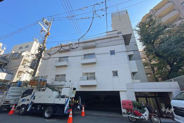 財形第三御殿山マンションの外観（北西側から）