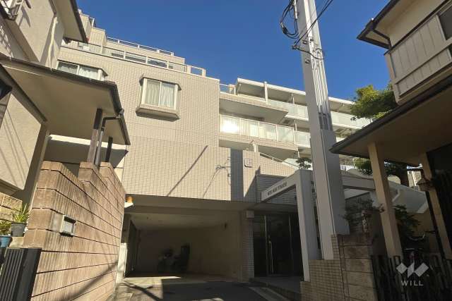 パシフィックハウス豊町の外観（南西側から）